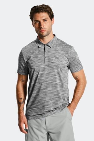 Golf Trail Polo - Grey Multi